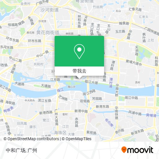 中和广场地图