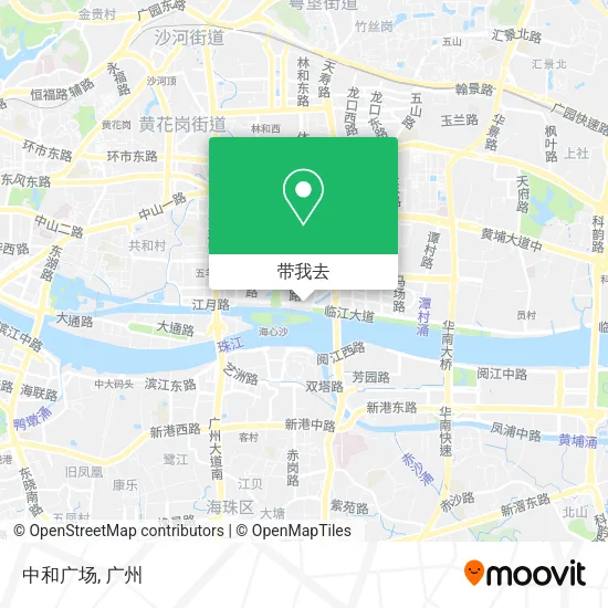 中和广场地图