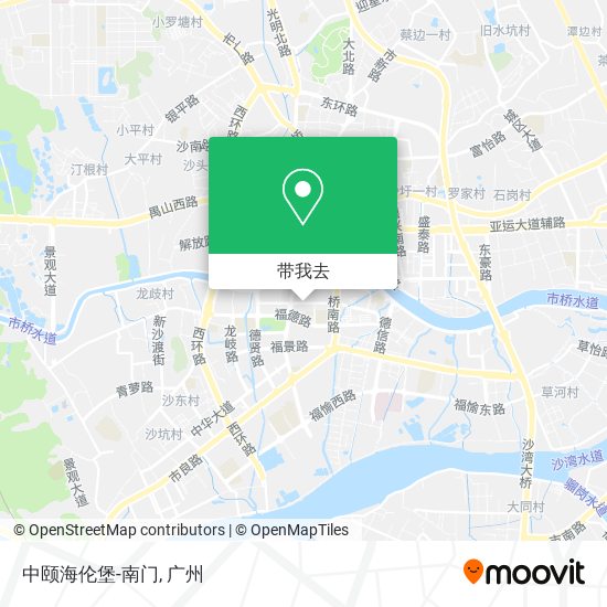中颐海伦堡-南门地图