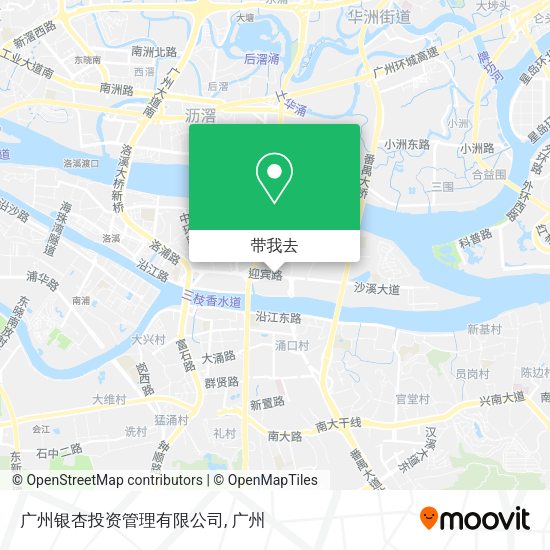 广州银杏投资管理有限公司地图