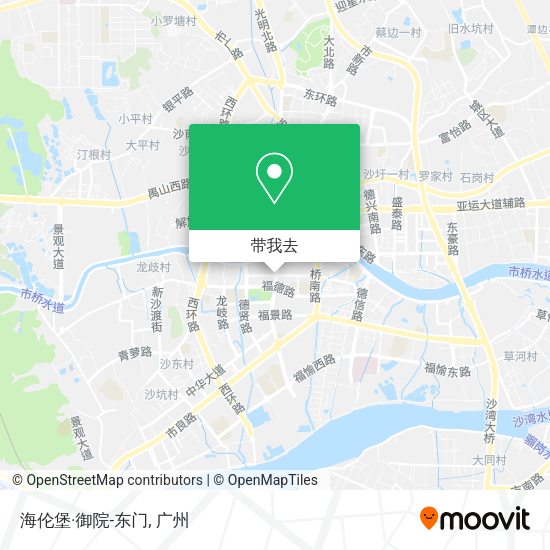 海伦堡·御院-东门地图