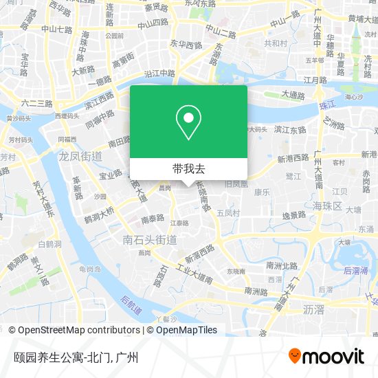 颐园养生公寓-北门地图