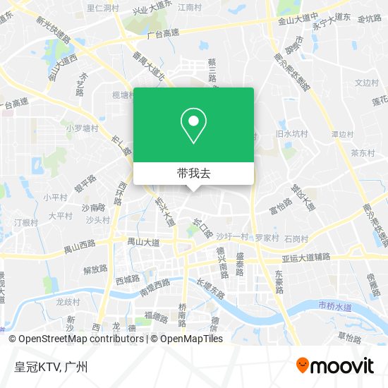 皇冠KTV地图