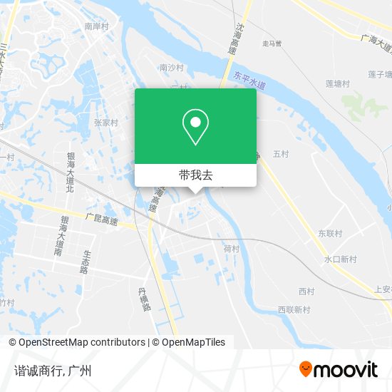 谐诚商行地图