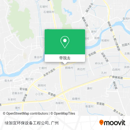 绿加宜环保设备工程公司地图