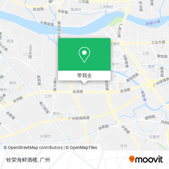 铨荣海鲜酒楼地图