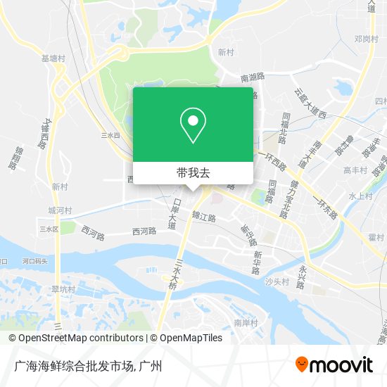广海海鲜综合批发市场地图