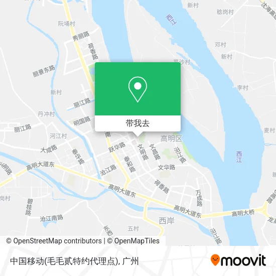 中国移动(毛毛贰特约代理点)地图