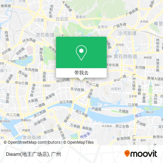 Dieam(地王广场店)地图