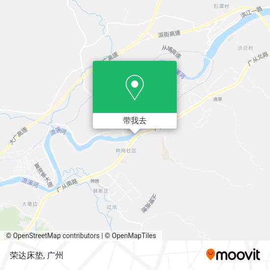 荣达床垫地图