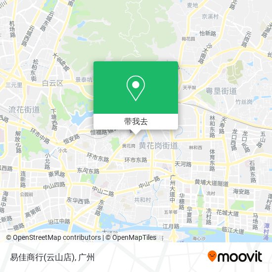 易佳商行(云山店)地图