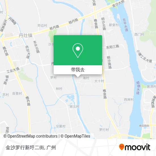 金沙罗行新圩二街地图