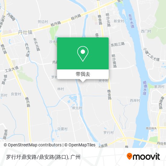 罗行圩鼎安路/鼎安路(路口)地图