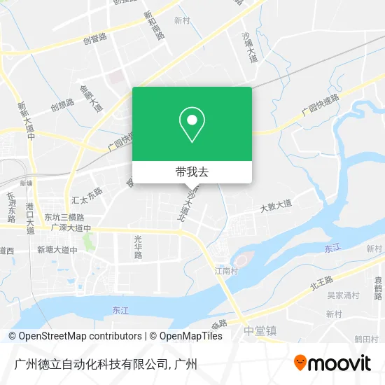 广州德立自动化科技有限公司地图