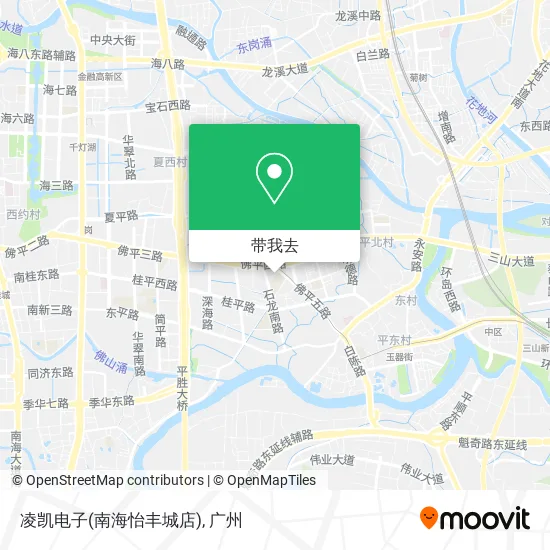 凌凯电子(南海怡丰城店)地图