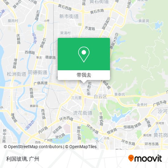 利国玻璃地图