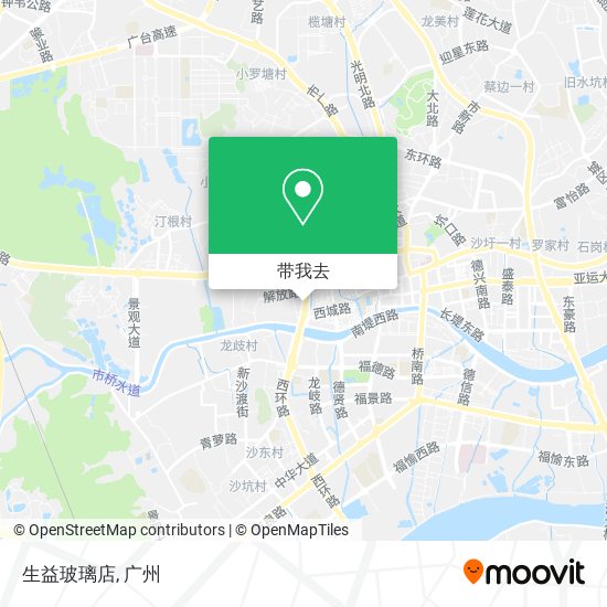 生益玻璃店地图