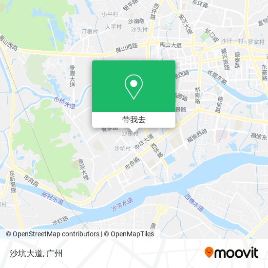 沙坑大道地图