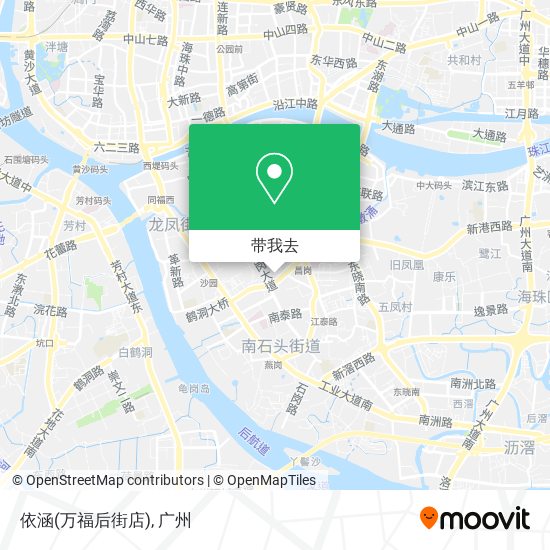 依涵(万福后街店)地图