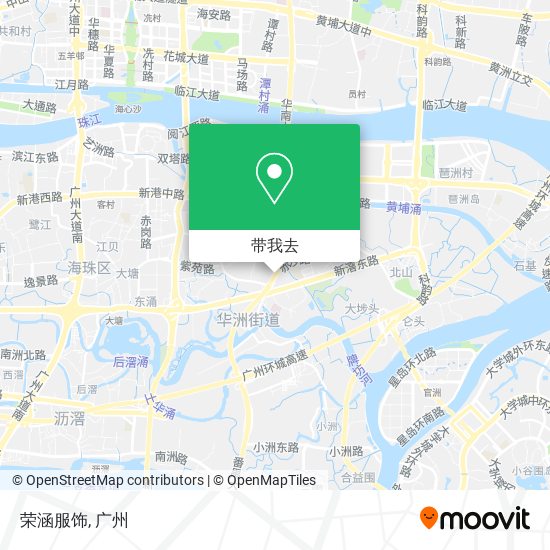 荣涵服饰地图