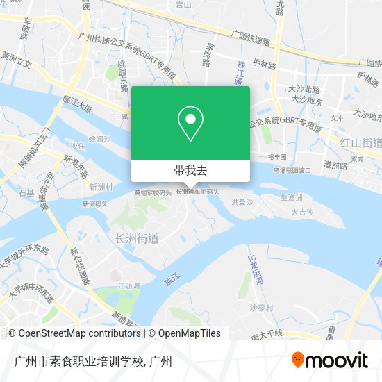 广州市素食职业培训学校地图