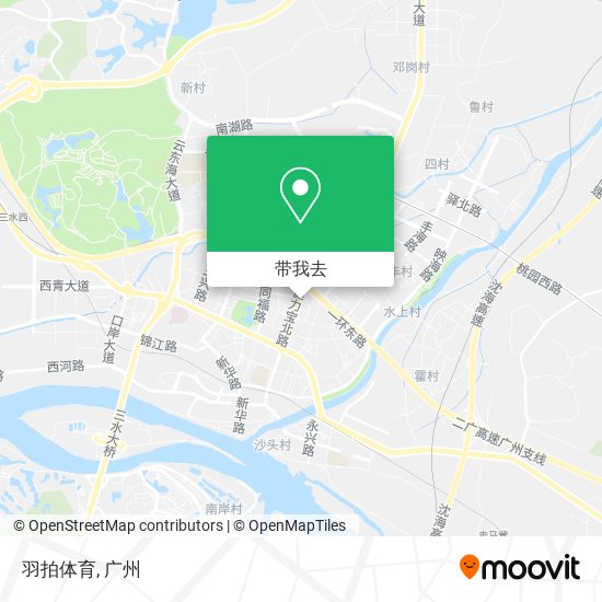 羽拍体育地图