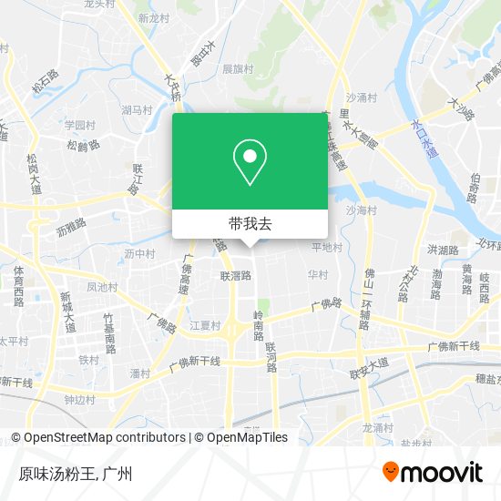 原味汤粉王地图