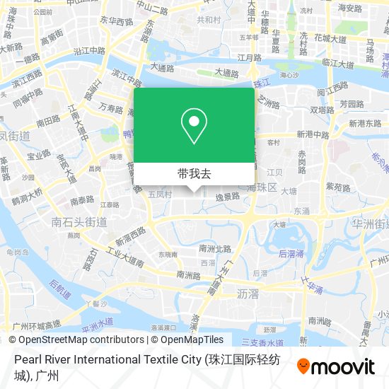 Pearl River International Textile City (珠江国际轻纺城)地图