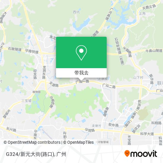 G324/新元大街(路口)地图
