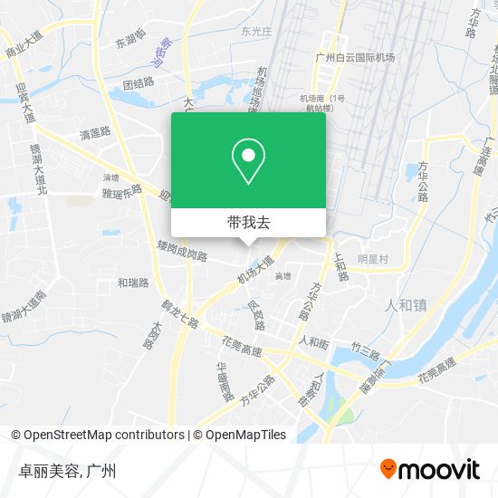 卓丽美容地图