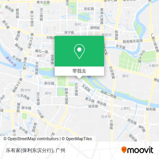 乐有家(保利东滨分行)地图