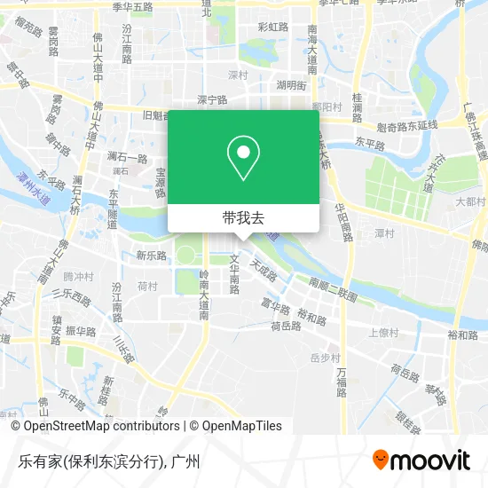乐有家(保利东滨分行)地图