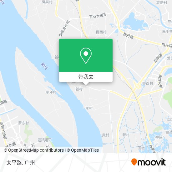 太平路地图