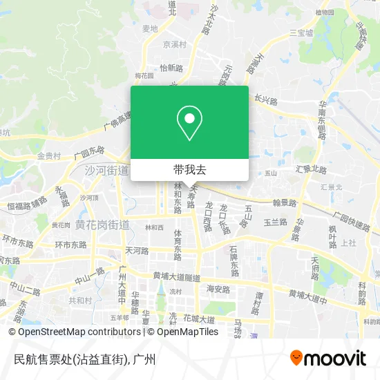 民航售票处(沾益直街)地图