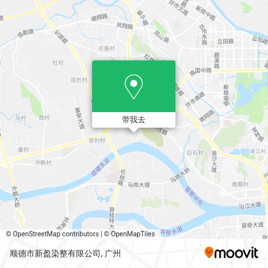 顺德市新盈染整有限公司地图