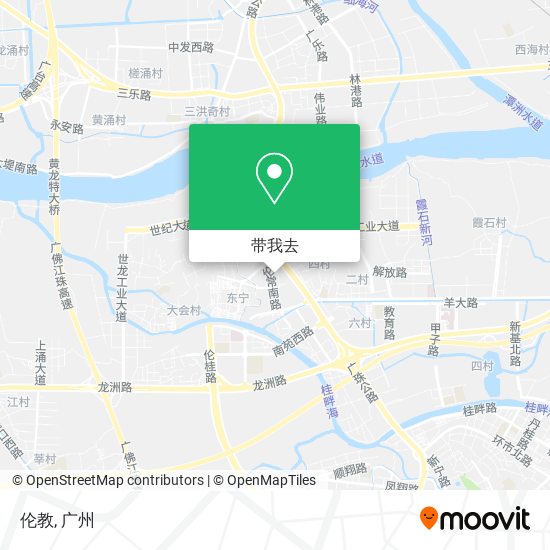 伦教地图