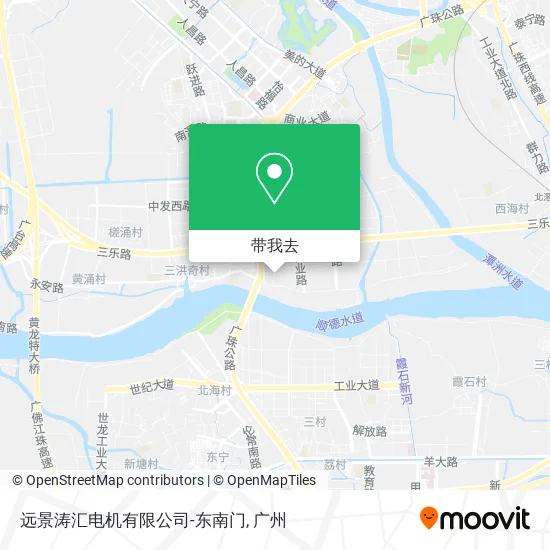 远景涛汇电机有限公司-东南门地图