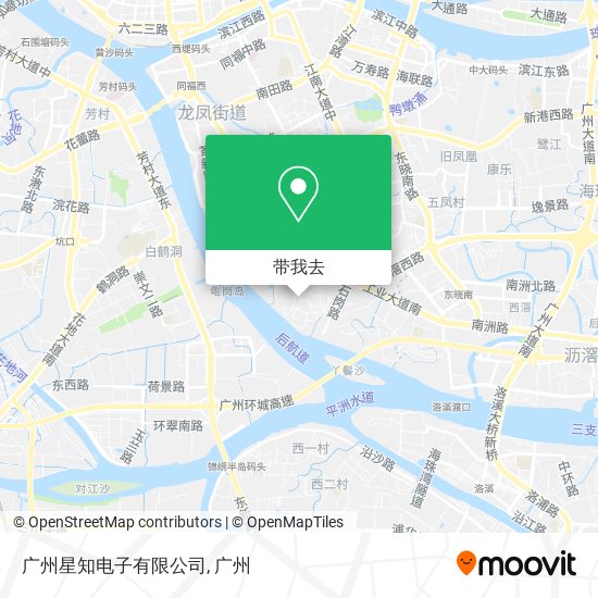 广州星知电子有限公司地图
