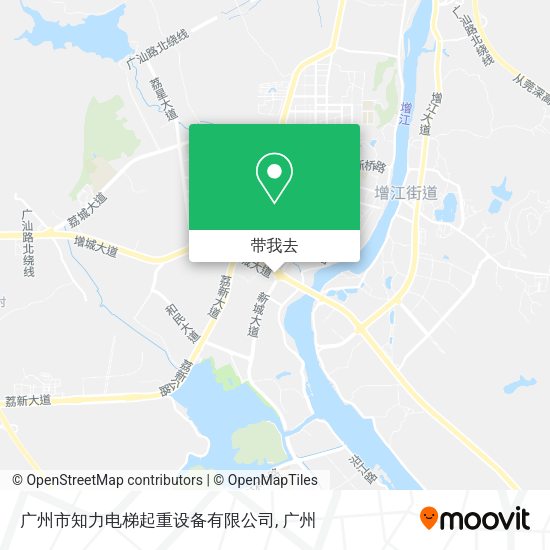 广州市知力电梯起重设备有限公司地图