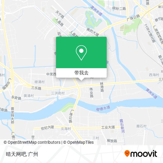 晴天网吧地图
