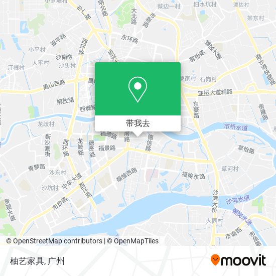 柚艺家具地图