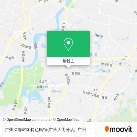 广州温馨家园特色民宿(市头大街分店)地图