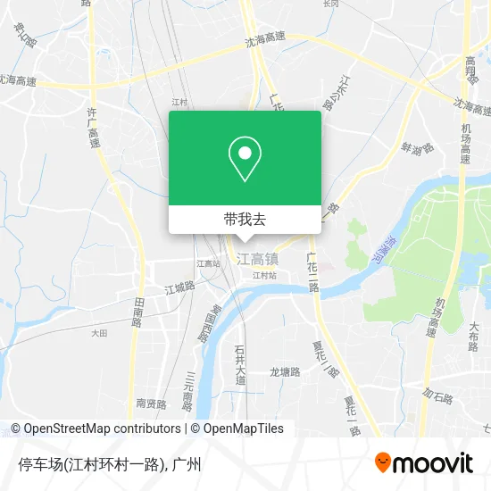 停车场(江村环村一路)地图