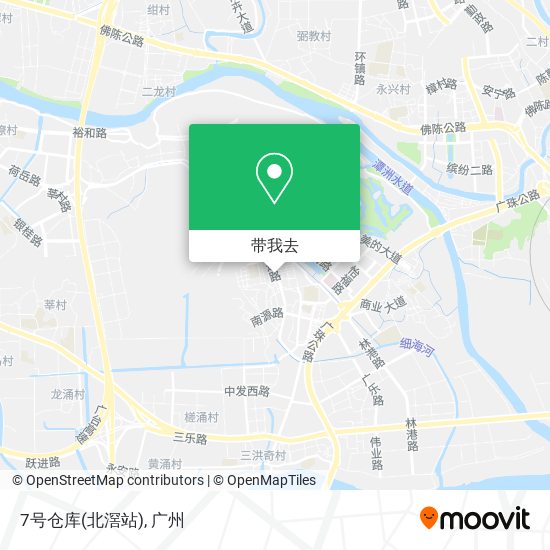 7号仓库(北滘站)地图