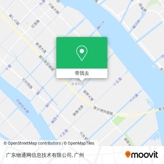 广东物通网信息技术有限公司地图