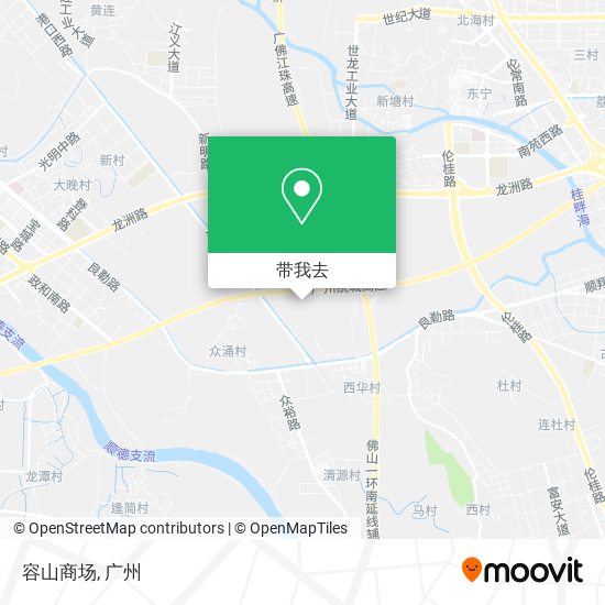 容山商场地图