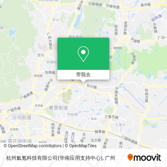 杭州氦氪科技有限公司(华南应用支持中心)地图