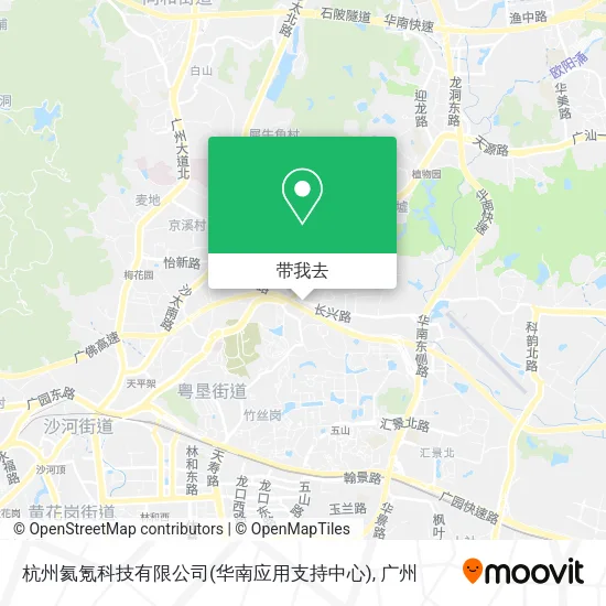 杭州氦氪科技有限公司(华南应用支持中心)地图