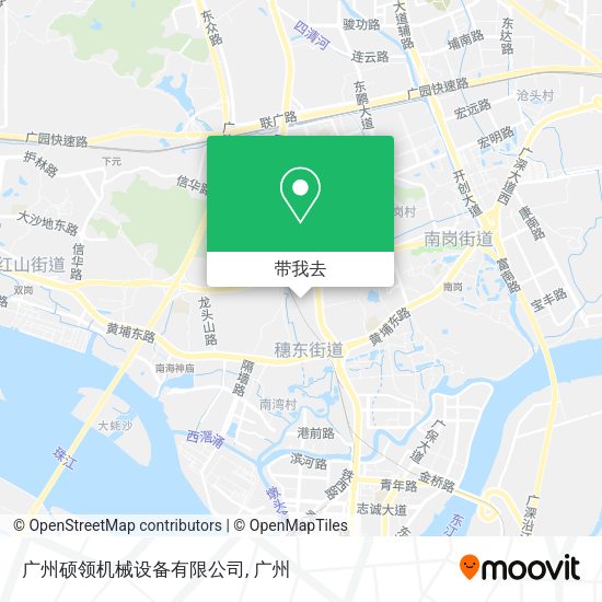 广州硕领机械设备有限公司地图