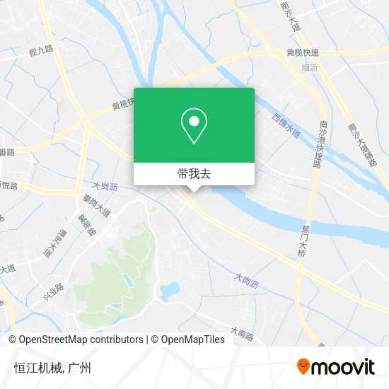 恒江机械地图